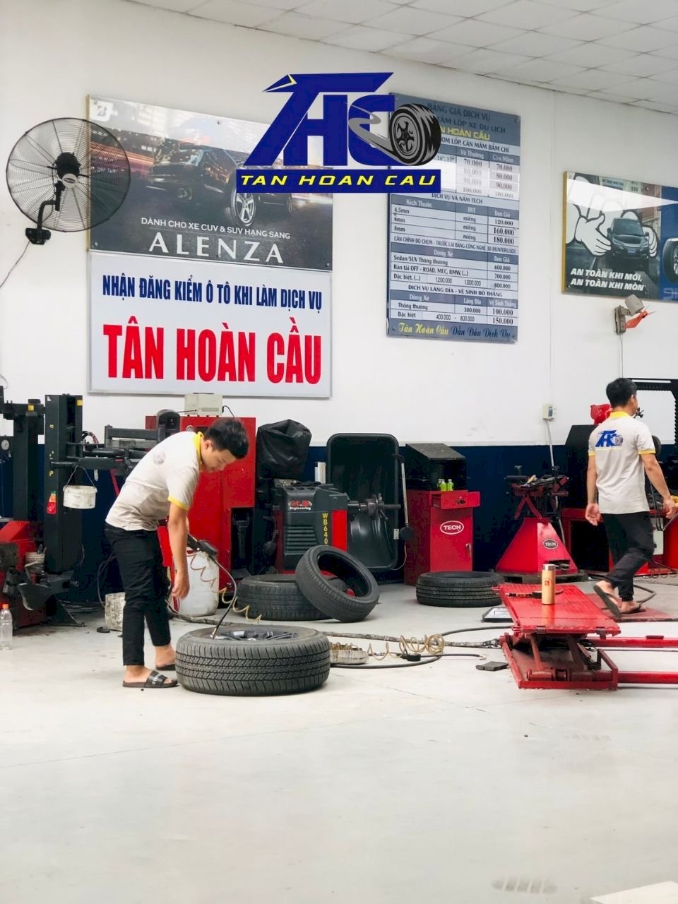 Thay lốp xe ô tô, khi nào cần thay lốp xe ô tô  từ Trung Tâm Dịch Vụ Và Vỏ Xe Ô Tô Tân Hoàn Cầu