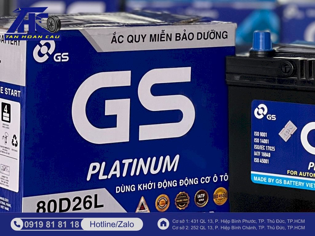Ắc quy Ô tô phát đi 10 tín hiệu cần được kiểm tra chăm sóc thay ắc quy ô tô chính hãng Ô Tô Tân Hoàn Cầu 