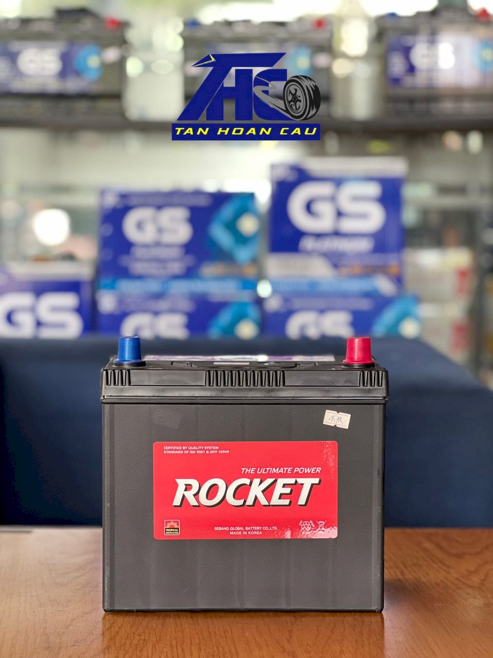 Ắc quy Rocket 12V 45AH NX100S6LS - Ô Tô Tân Hoàn Cầu - THC571