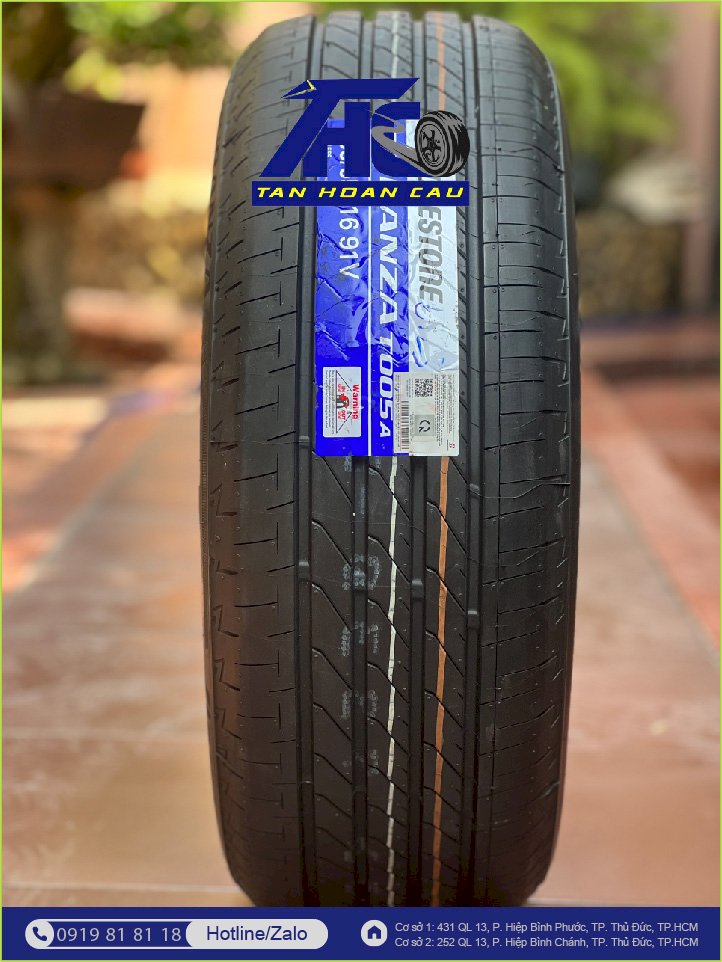 Lốp Bridgestone Turanza T005A 205/55R16 091V - THC135