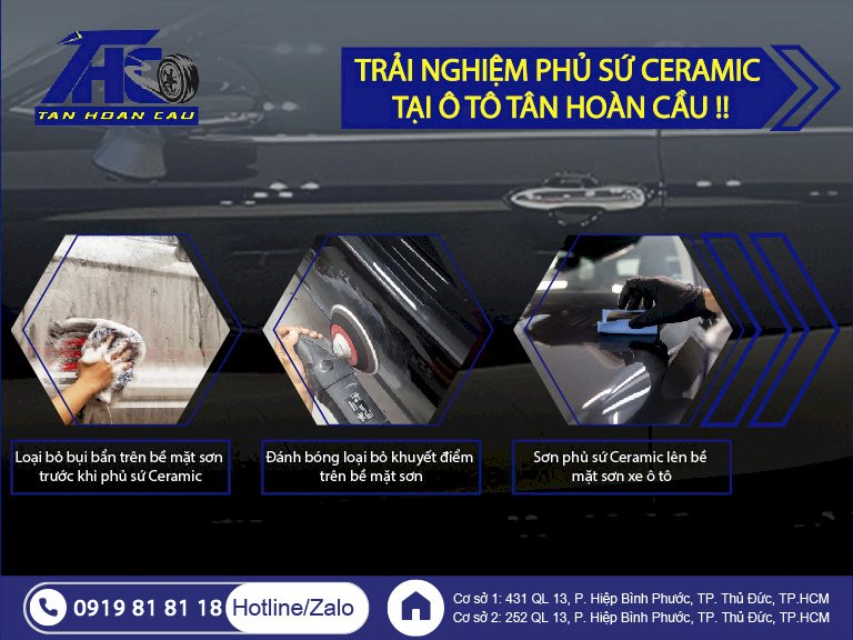 Tại sao cần phủ sứ Ceramic? Trải nghiệm phủ sứ Ceramic Toyota Camry 2.4G tại Ô tô Tân Hoàn Cầu