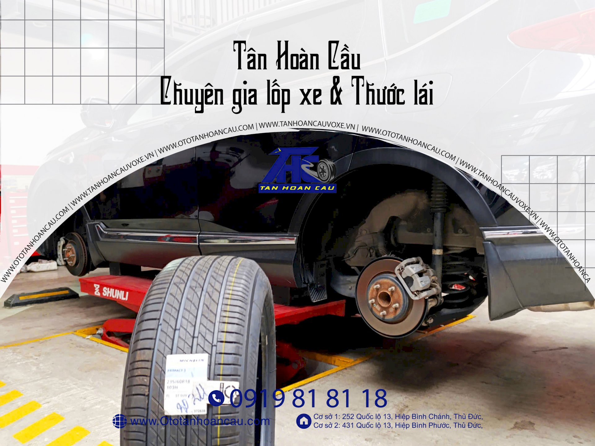 Nguyên tắc thay lốp xe ô tô không thể bỏ qua - Tự tin lái xe mỗi ngày