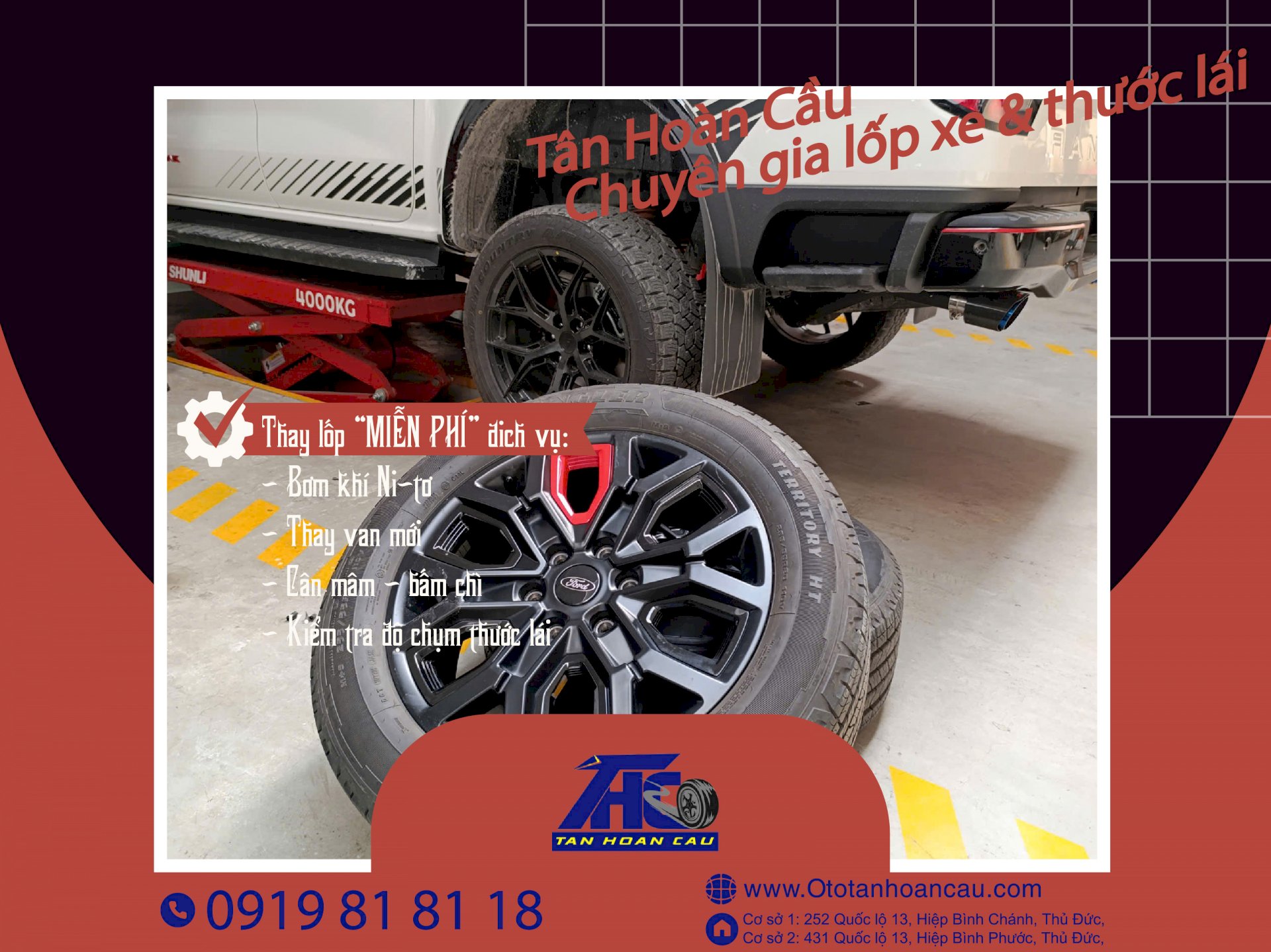 Tại sao nên thay lốp xe ô tô định kỳ? 5 lý do bạn phải biết