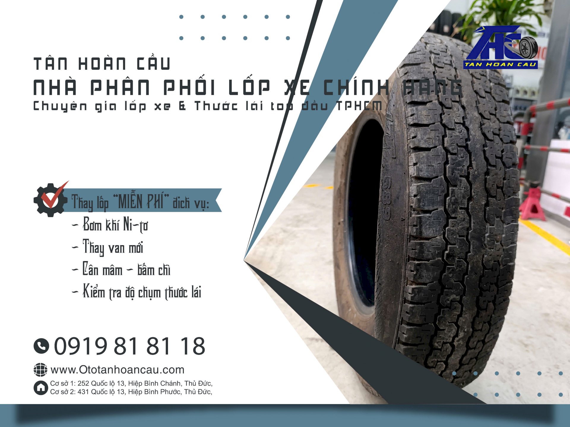 Lốp xe bị phồng - Nguyên nhân, cách xử lý và phòng tránh hiệu quả