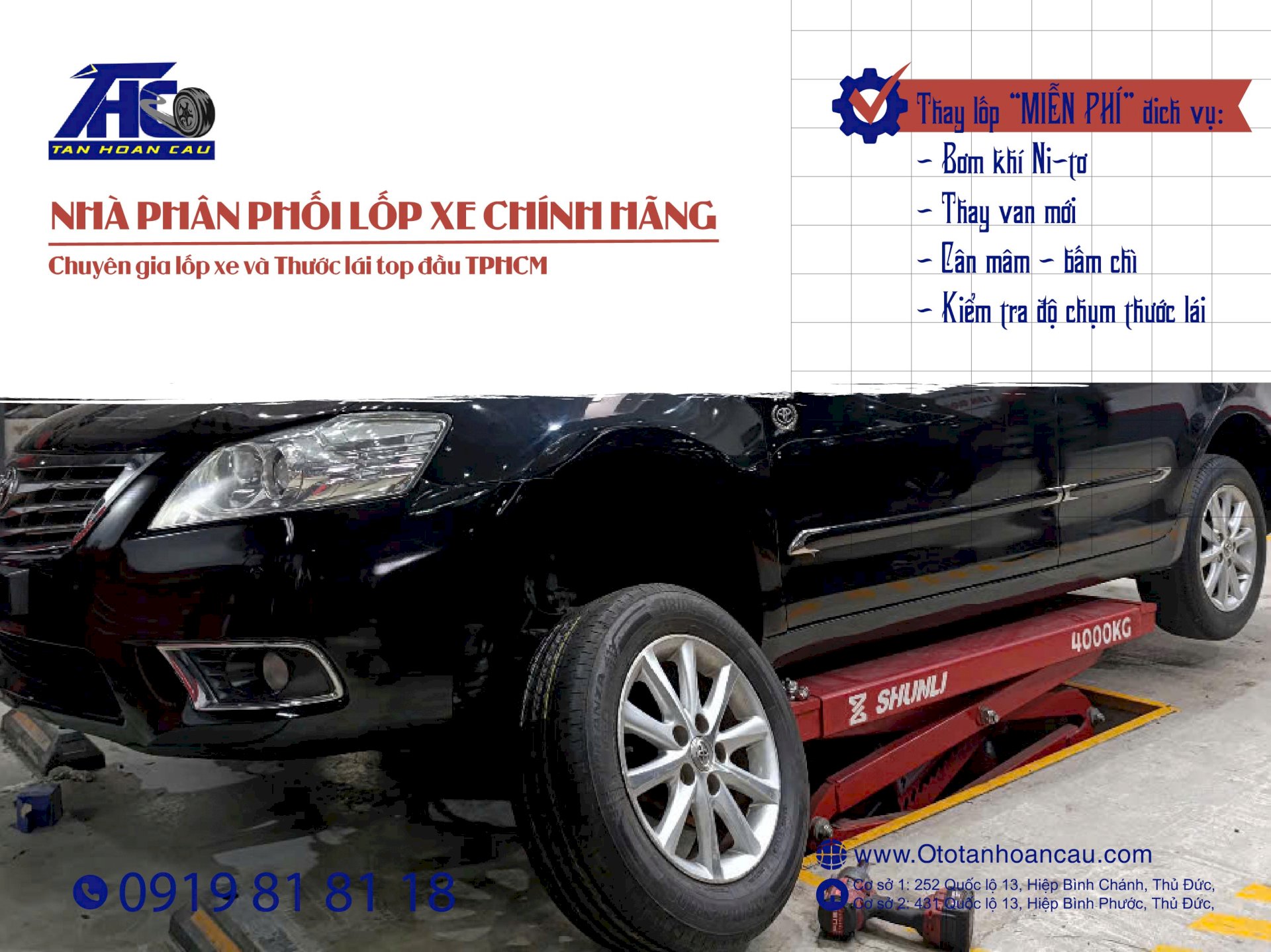 Nổ lốp xe ô tô nguyên nhân do đâu? Cách xử lý xe ô tô bị nổ lốp