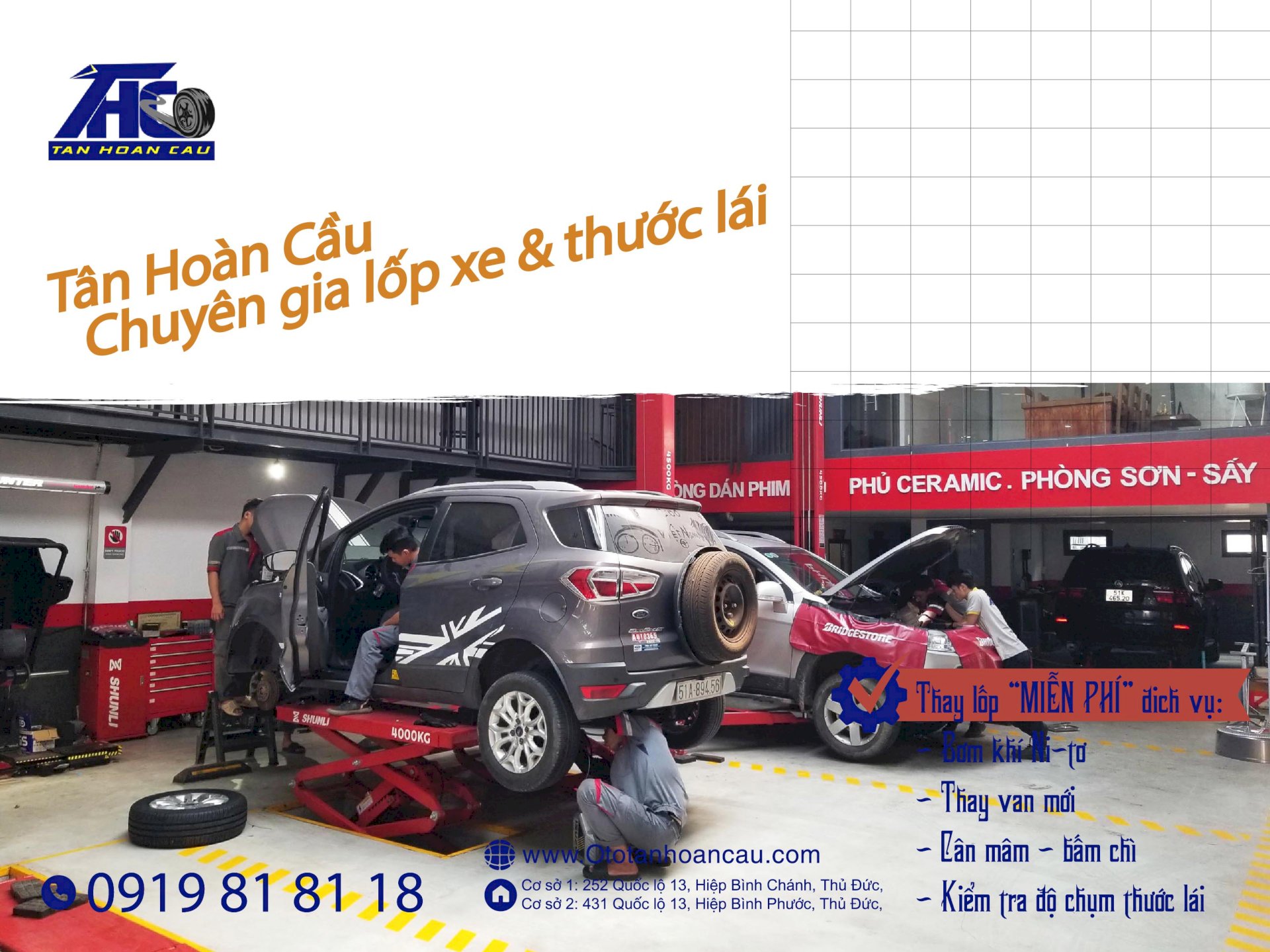 Thay lốp ô tô như thế nào để vượt qua đăng kiểm dễ dàng?