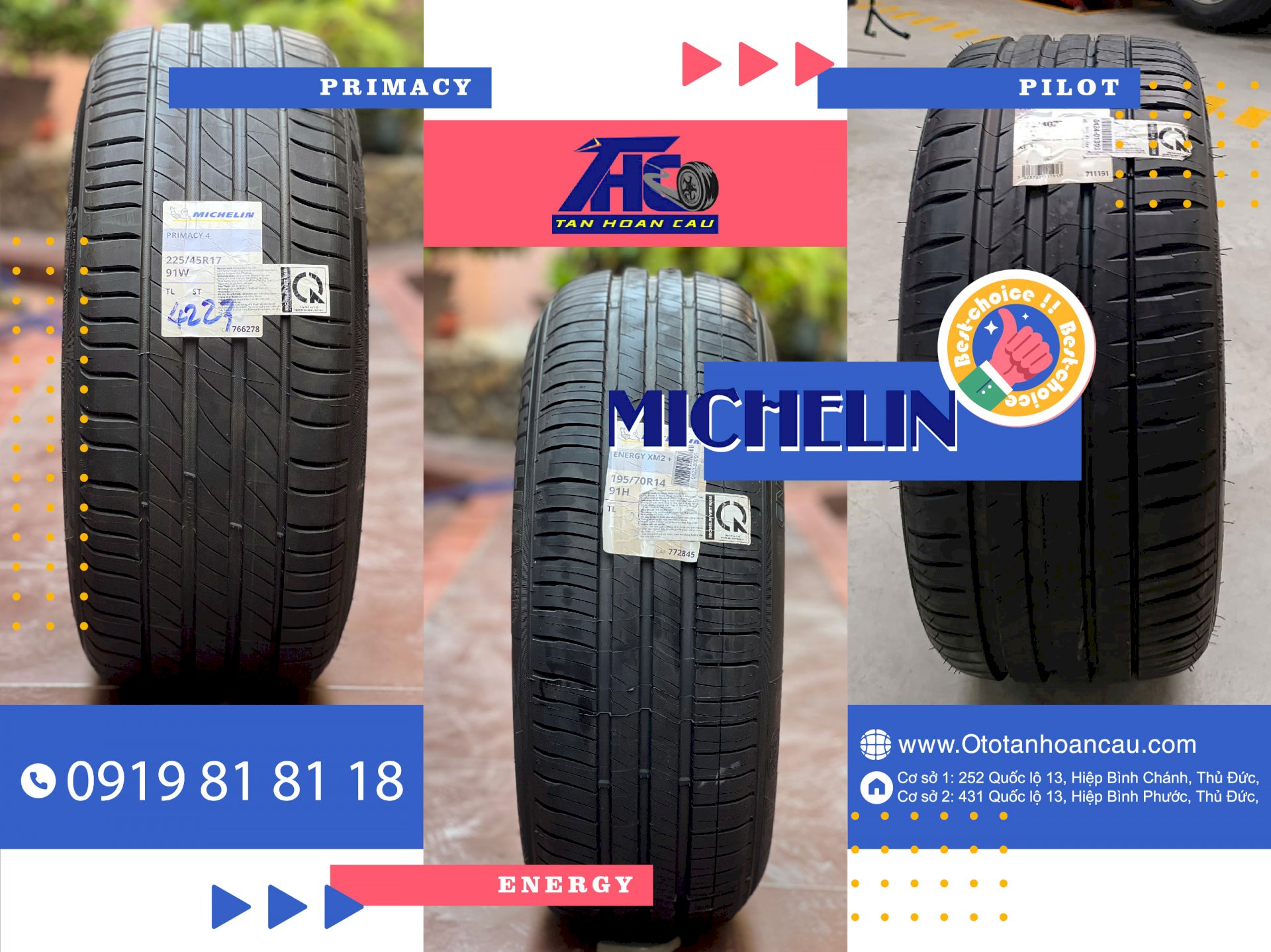 Dòng lốp MICHELIN 