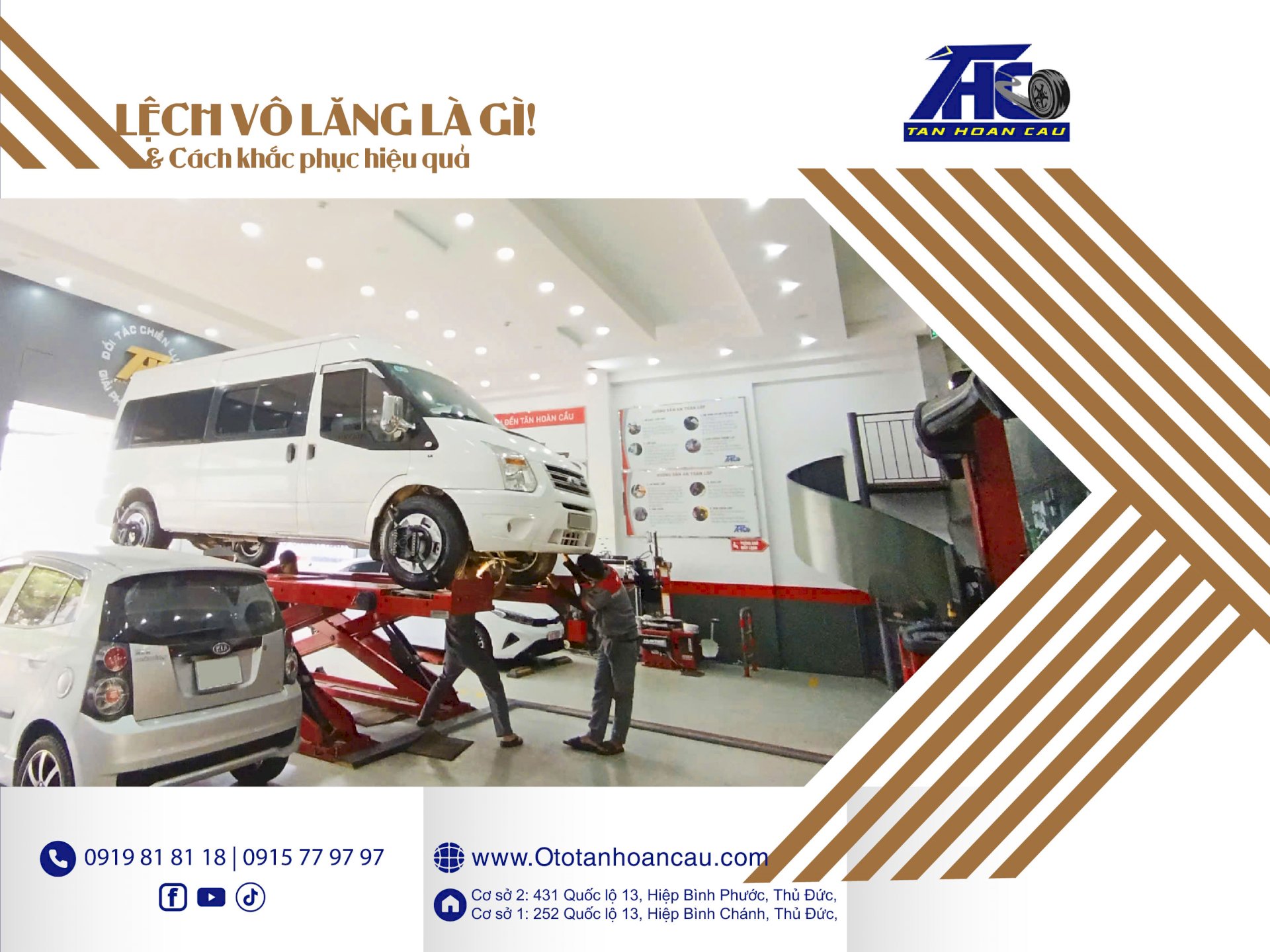 Lệch vô lăng ô tô - Nguy hiểm không nên xem thường