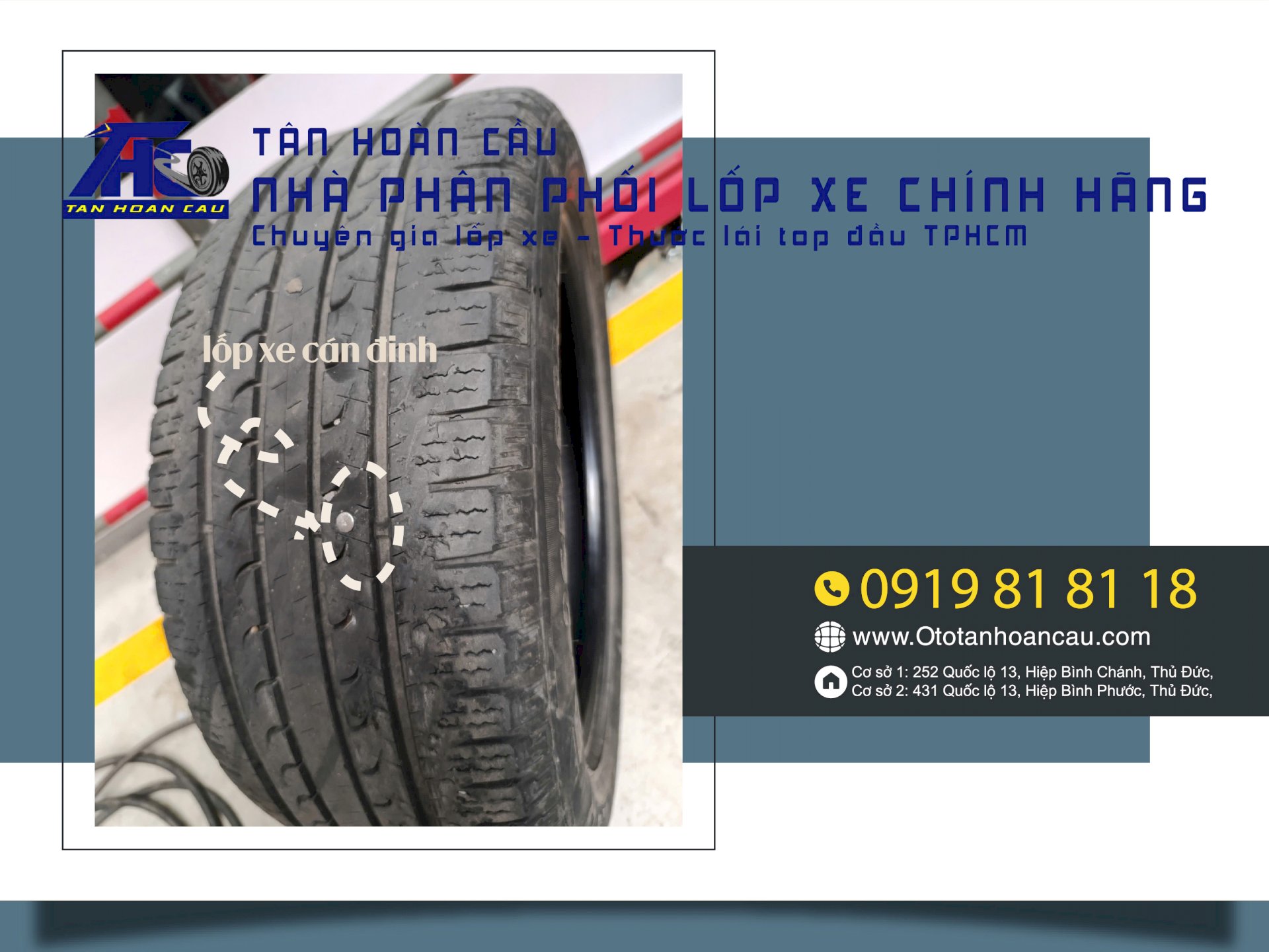 Những rủi ro tiềm ẩn khi lựa chọn dịch vụ vá lốp xe ô tô kém chất lượng