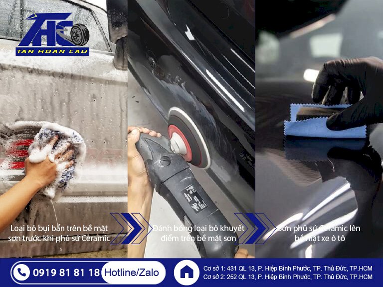 Sai lầm khi phủ ceramic ô tô – Những điều cần tránh