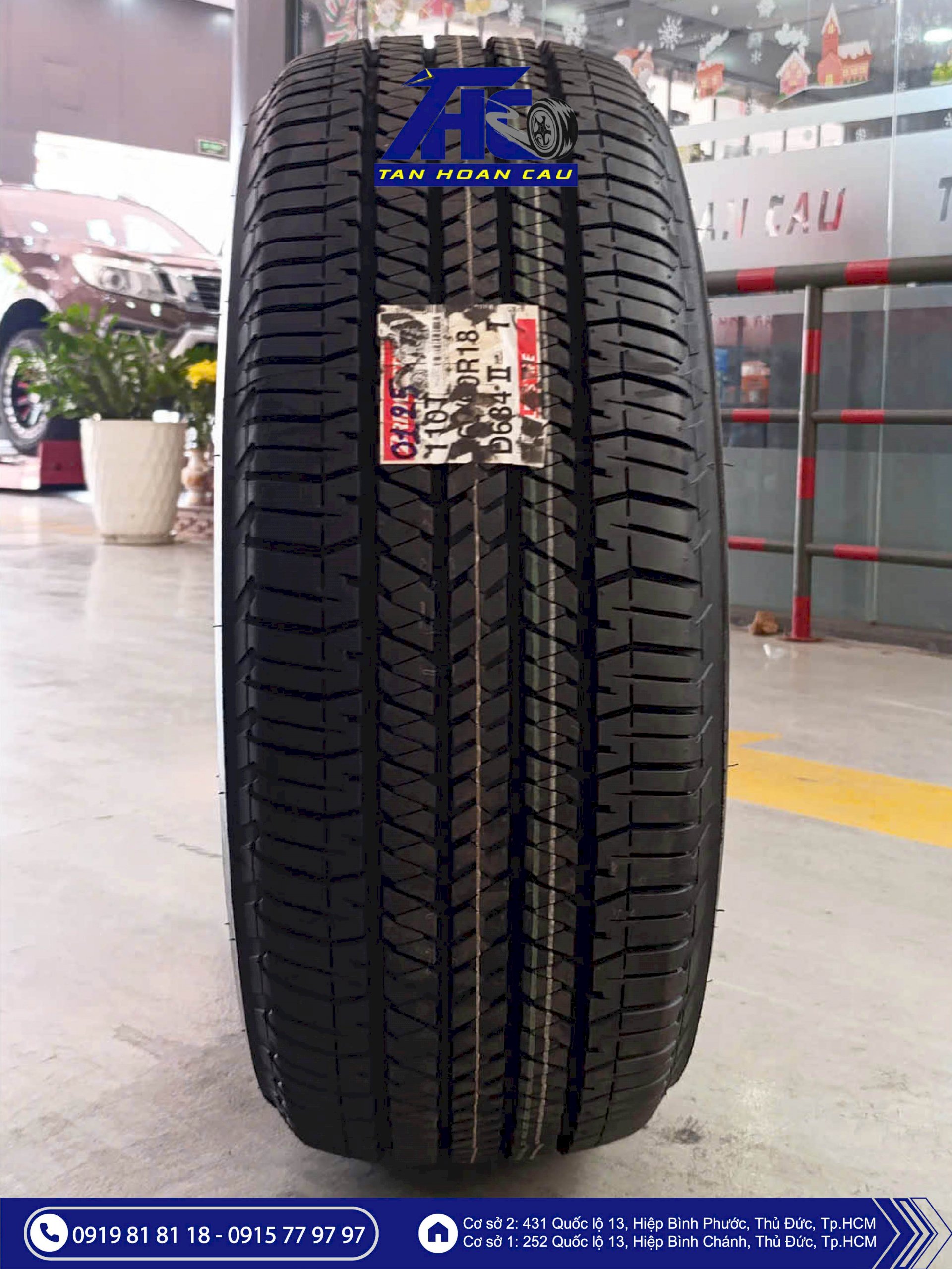 Lốp Bridgestone Dueler H/T D684 265/60R18 110T - THC86