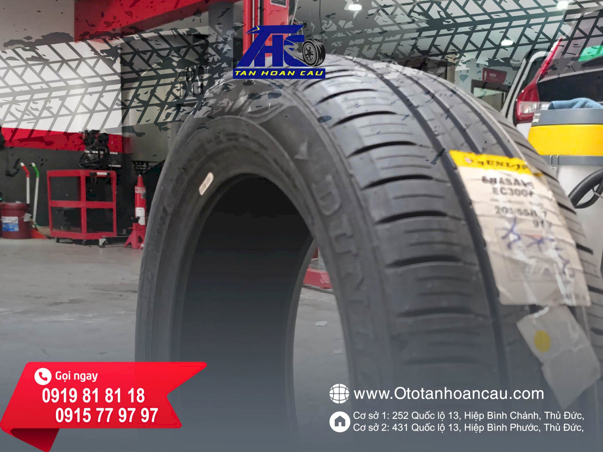 Lời khuyên từ chuyên gia khi chọn thay lốp xe sử dụng cho ngành dịch vụ