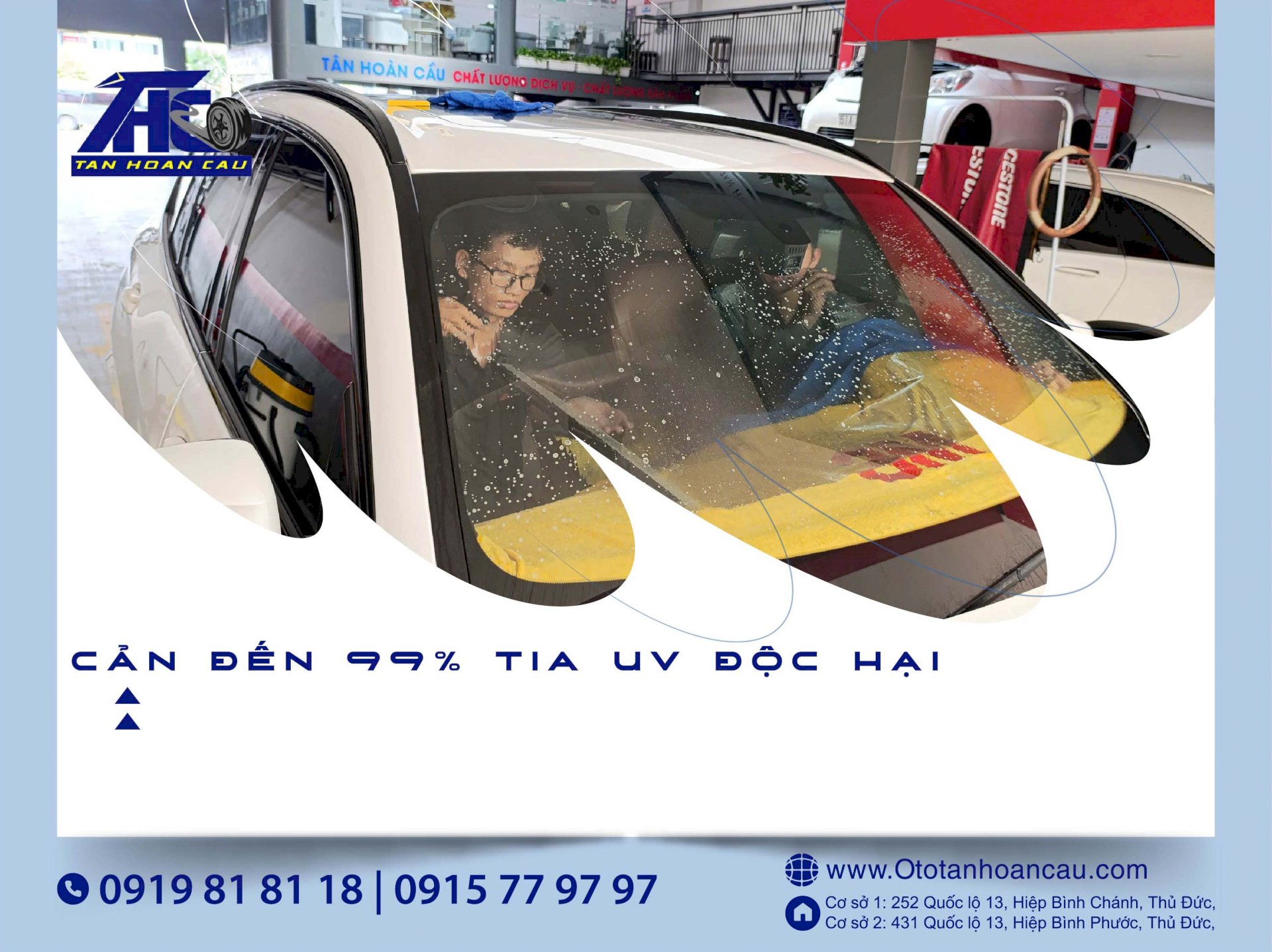 Dán phim cách nhiệt ô tô bên trong hay bên ngoài xe - Cách nào đúng và tốt nhất