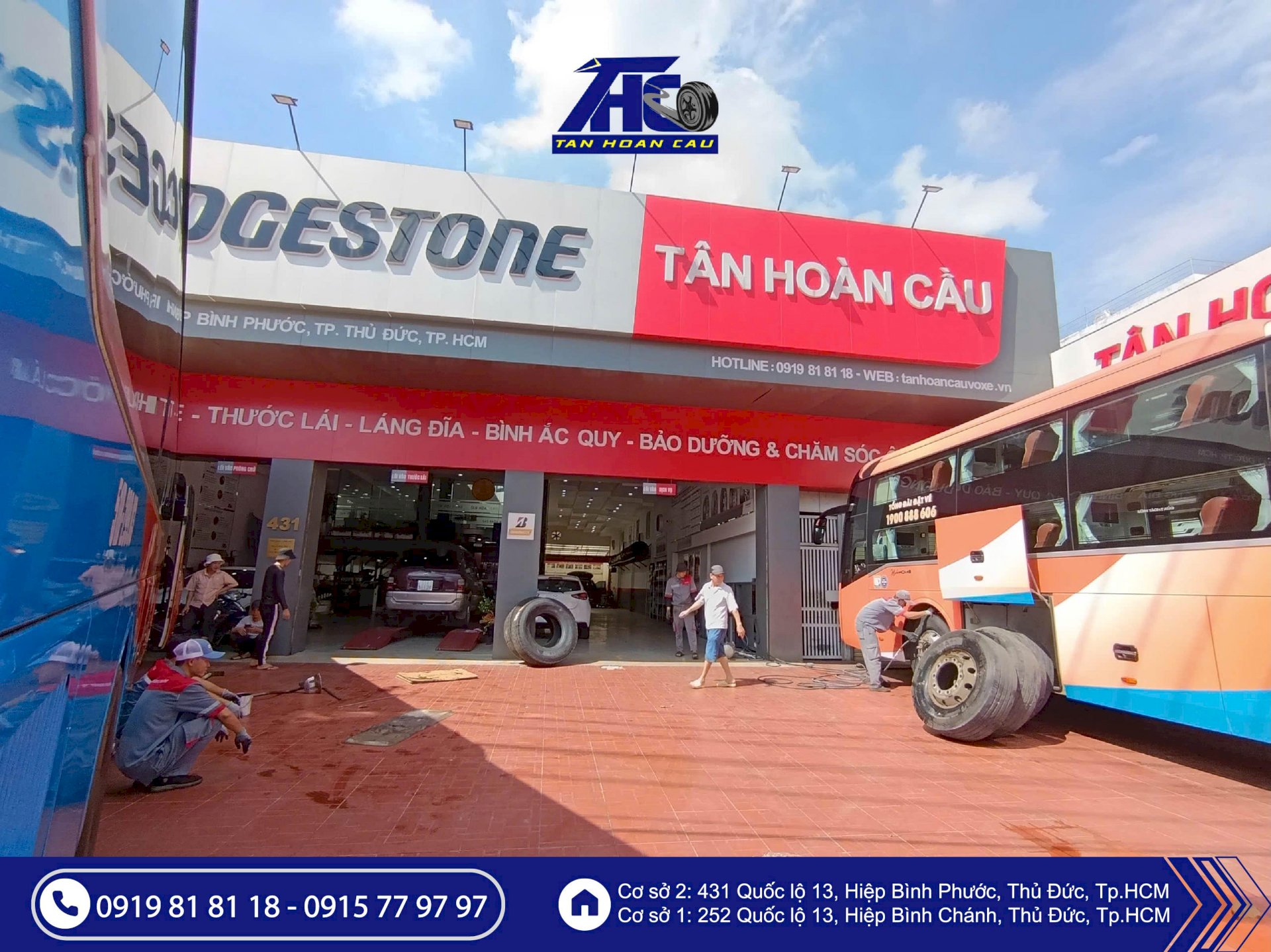 Ô Tô Tân Hoàn Cầu – 20 năm khẳng định vị thế nhà nhập khẩu và phân phối lốp xe chính hãng hàng đầu TP.HCM