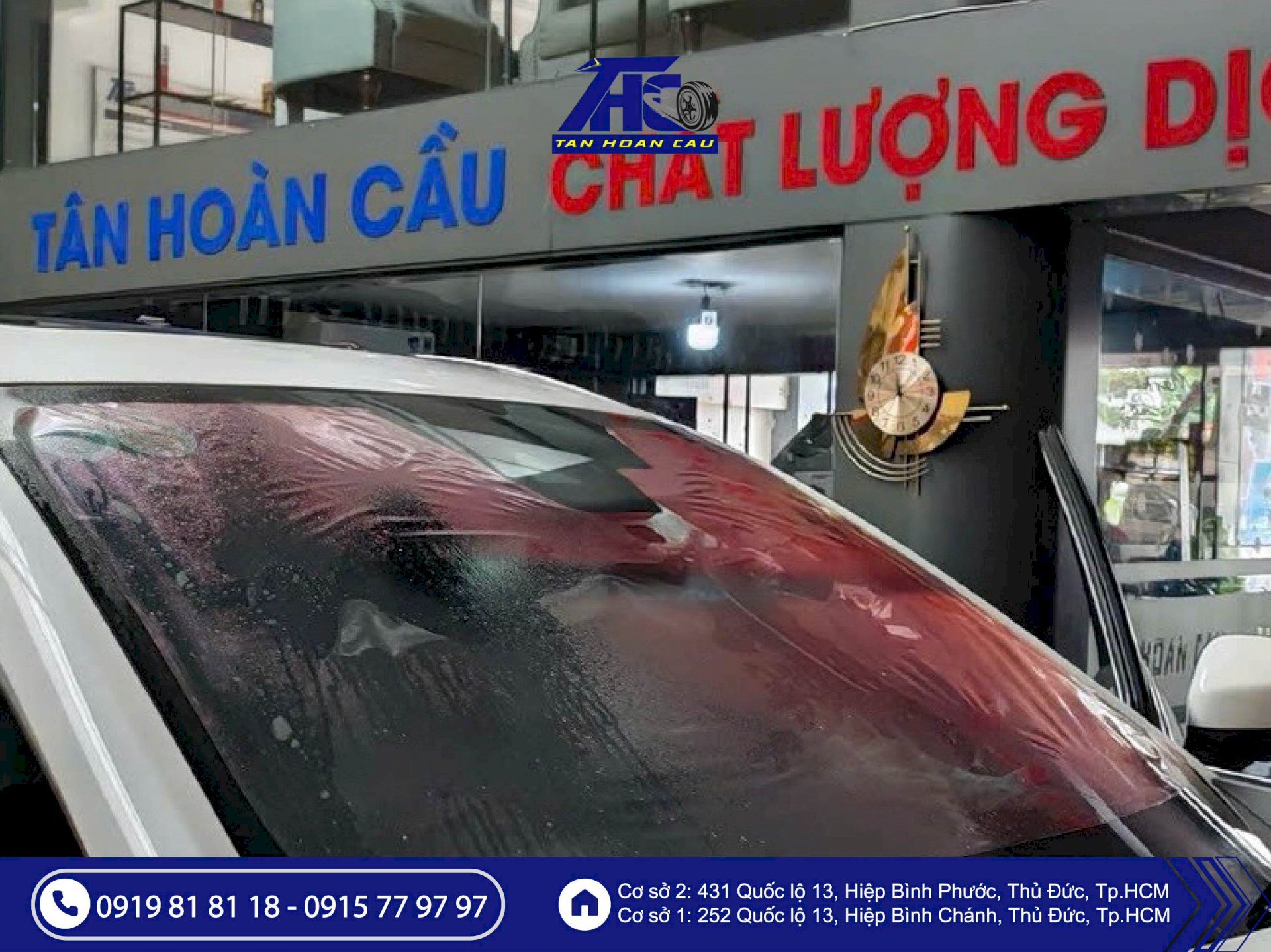 Mùa mưa thì có nên dán film cách nhiệt 3M mùa mưa? Lợi ích ít ai biết ngoài chống nắng tại Ô Tô Tân Hoàn Cầu TPHCM