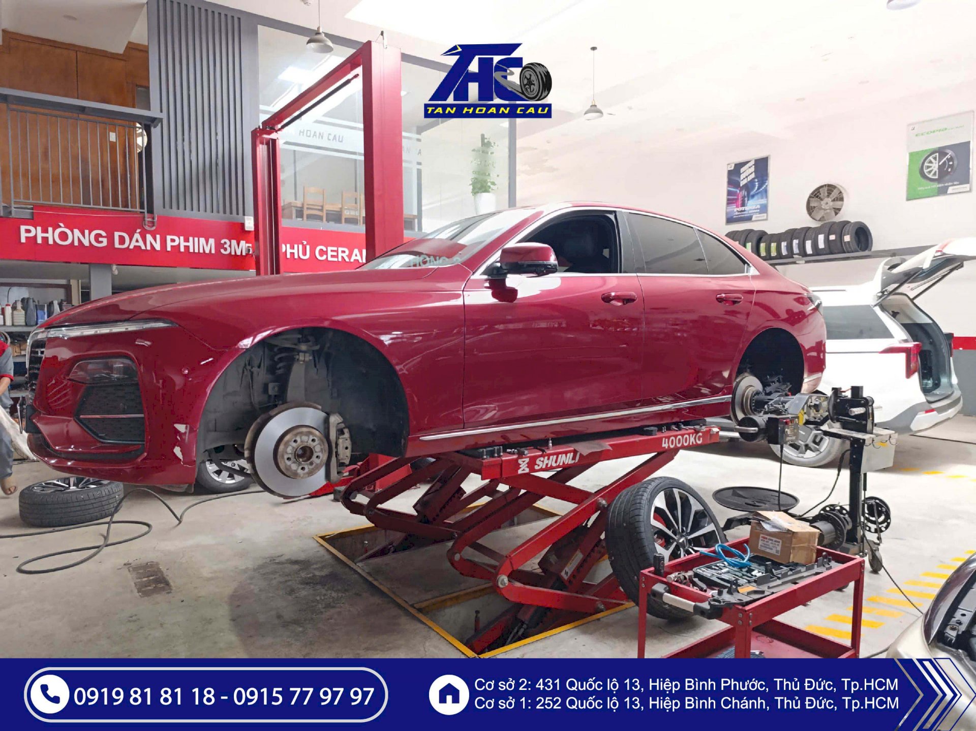 Phanh xe “ăn” kém khi trời mưa - Dấu hiệu nguy hiểm cần xử lý ngay! Đến ngay Ô Tô Tân Hoàn Cầu chăm Xế toàn diện mùa mưa