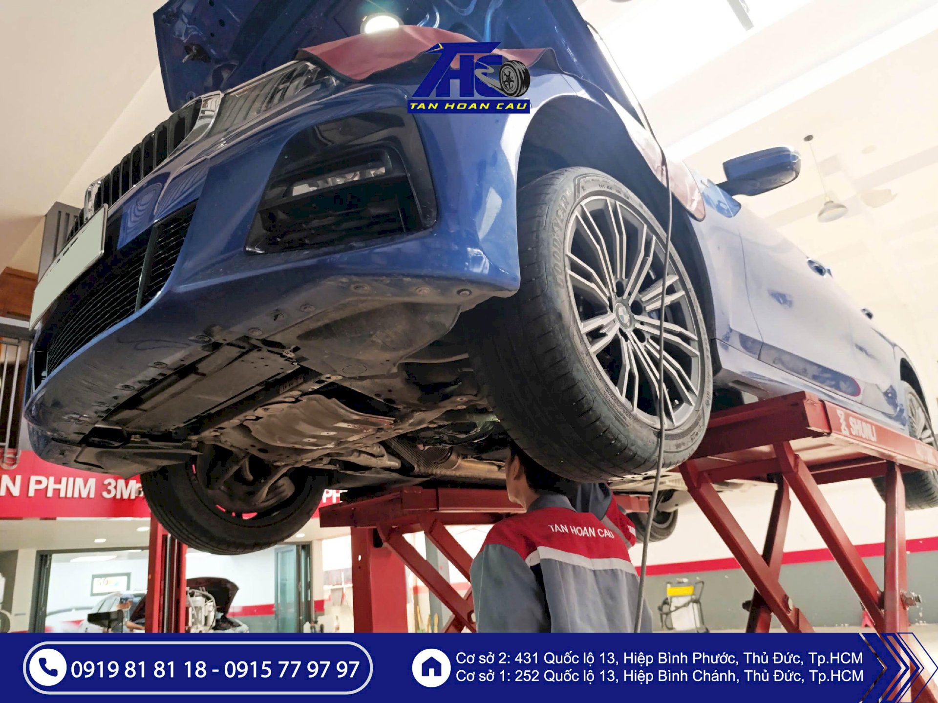 Phun phủ chống gỉ gầm xe – Bí quyết hiệu quả bảo vệ gầm xế trong mùa mưa bão tại Ô Tô Tân Hoàn Cầu