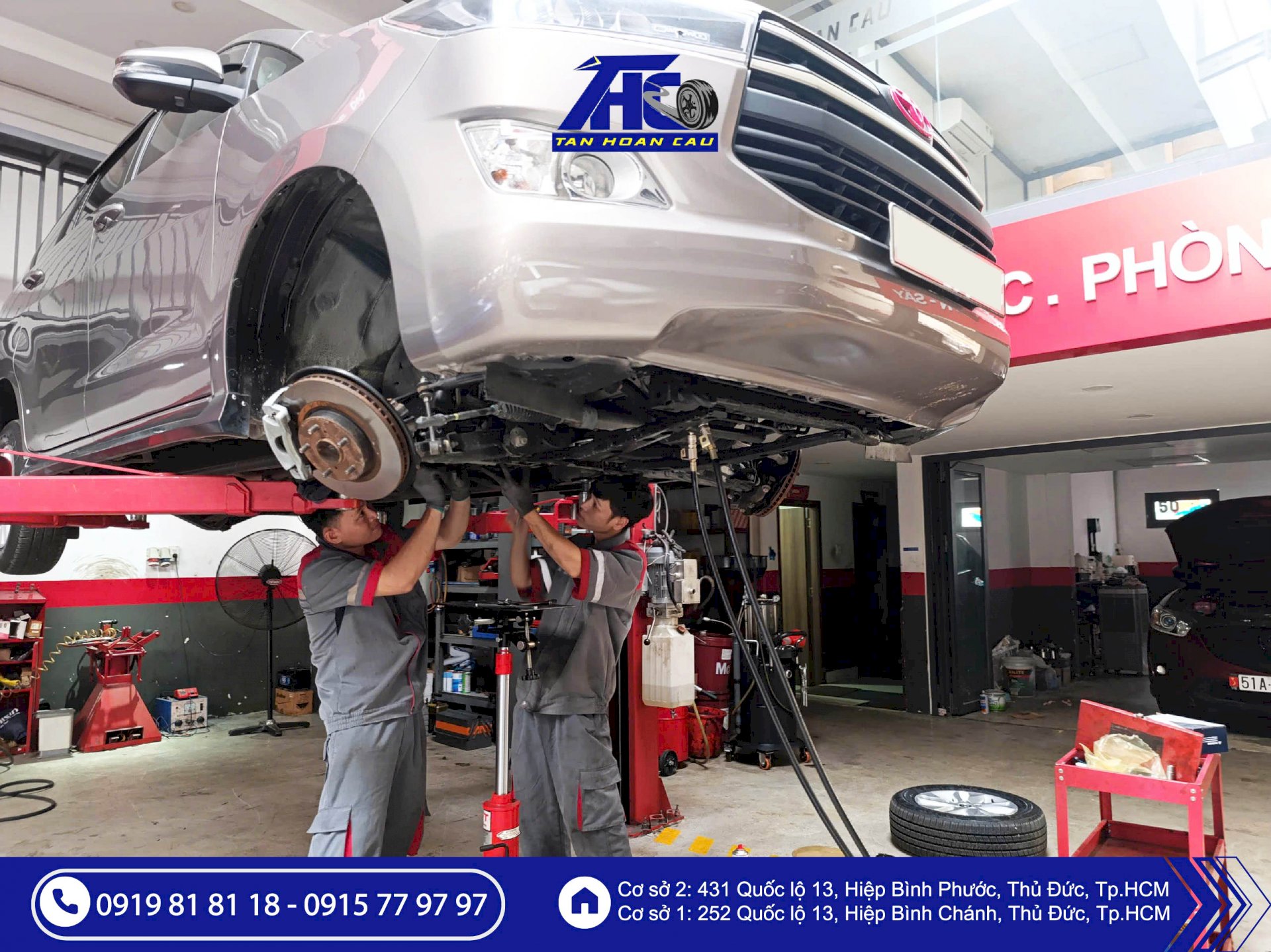 Lý do 80% sự cố ô tô dịp Tết đến từ việc không bảo dưỡng sớm - Đến ngay Ô Tô Tân Hoàn Cầu bảo dưỡng Xế toàn diện để có những chuyến đi an toàn!