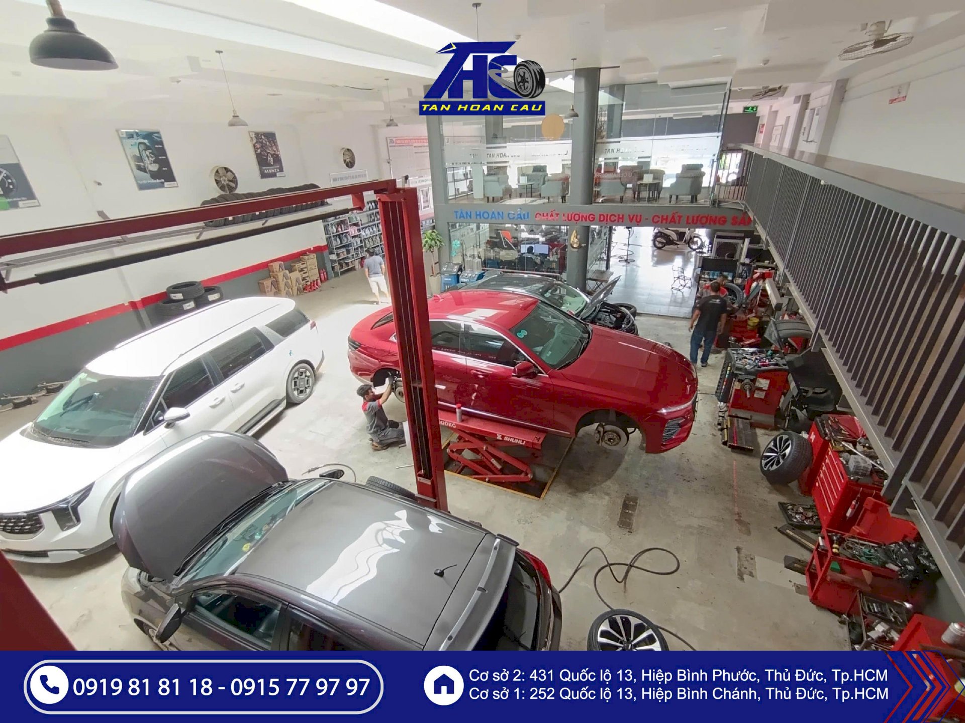 Cùng trải nghiệm dịch vụ bảo dưỡng ô tô toàn diện tại Ô Tô Tân Hoàn Cầu cuối năm: Hơn cả một gara – Là nơi “bảo vệ an toàn cho gia đình bạn”