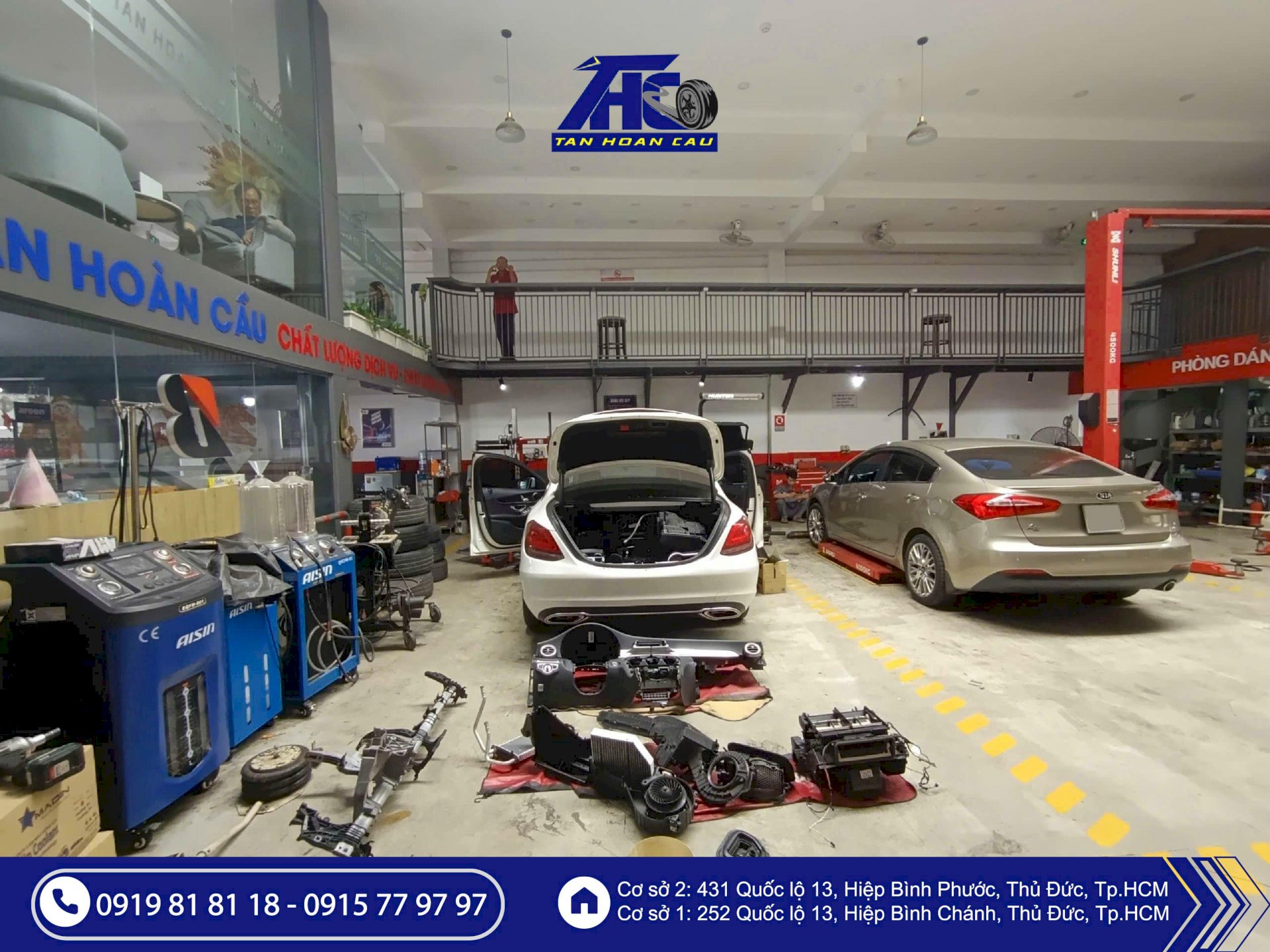 Vệ sinh & bảo dưỡng điều hòa ô tô – Việc bắt buộc trước mỗi mùa nắng! Đặt lịch kiểm tra & bảo dưỡng ngay tại trung tâm chăm sóc xe toàn diện Ô Tô Tân Hoàn Cầu TPHCM