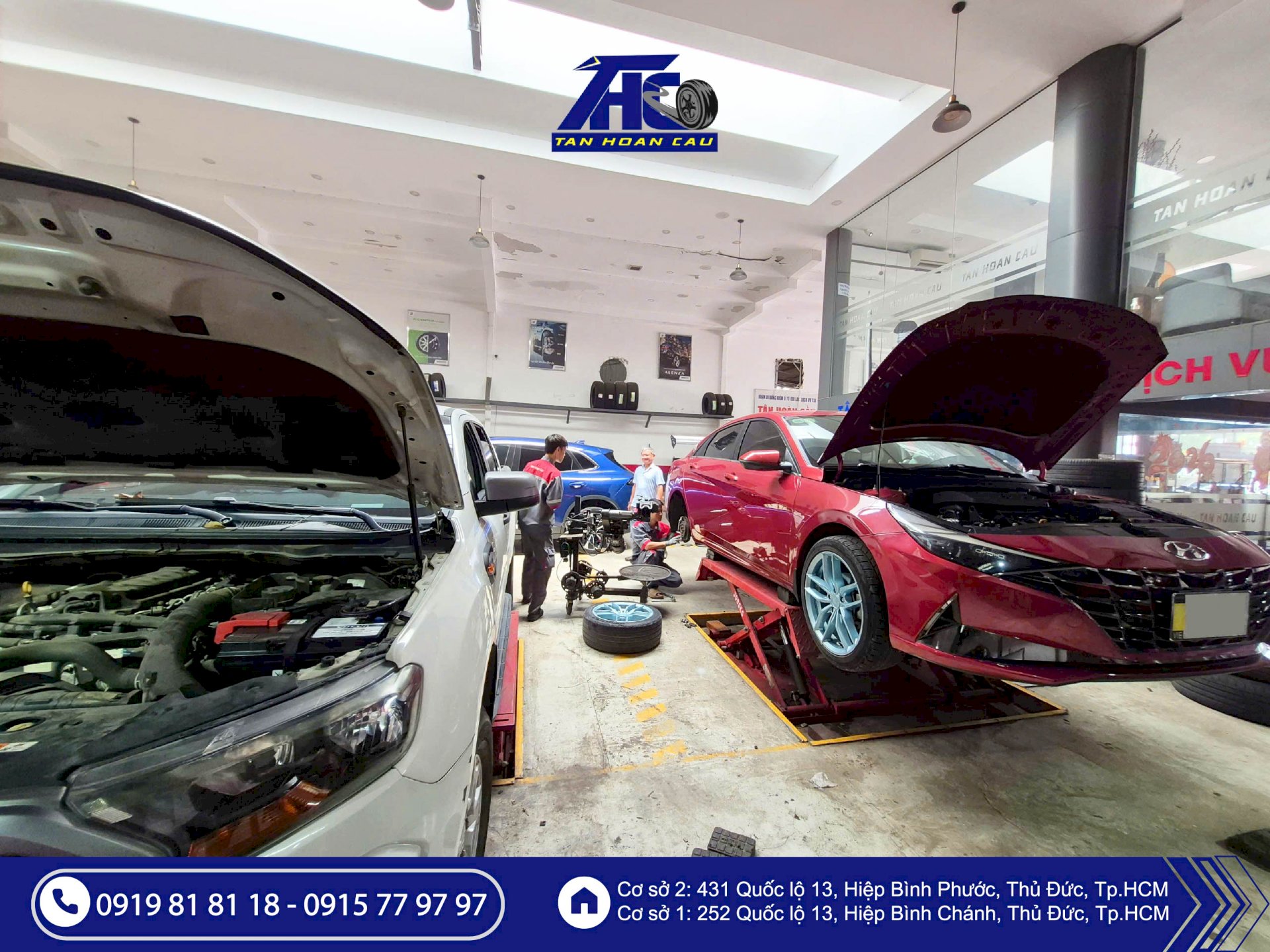 Bảo dưỡng định kì kết hợp thay nhớt tuần hoàn hộp số, thay lốp chính hãng & chăm sóc xe chuyên nghiệp: Vì sao chủ xe TPHCM chọn Ô Tô Tân Hoàn Cầu là nơi chăm sóc xe toàn diện uy tín?