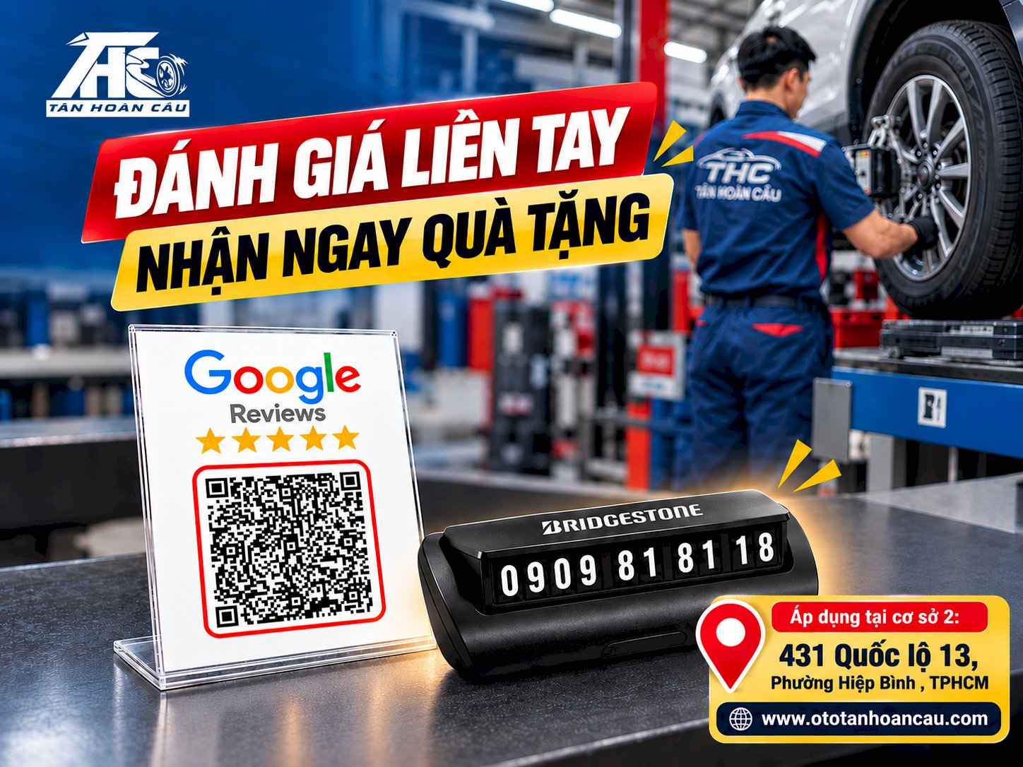 ĐÁNH GIÁ LIỀN TAY – NHẬN NGAY QUÀ TẶNG TẠI Ô TÔ TÂN HOÀN CẦU!