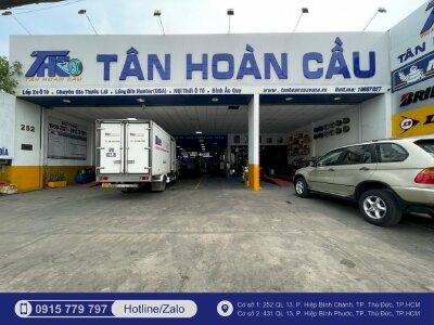 Michelin Car Service - Tân Hoàn Cầu - Tp HCM - Dịch vụ bảo dưỡng lốp và xe hơi đầu tư 02 bộ Hunter trong 01 xưởng lốp
