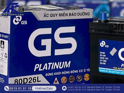 Ắc quy Ô tô phát đi 10 tín hiệu cần được kiểm tra chăm sóc thay ắc quy ô tô chính hãng Ô Tô Tân Hoàn Cầu 