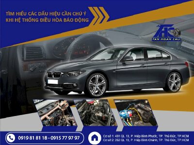 Khi nào cần kiểm tra bảo dưỡng hệ thống điều hòa xe ô tô? Cùng Ô tô Tân Hoàn Cầu tìm hiểu các dấu hiệu cần chú ý khi dàn lạnh xe BMW 318i báo động