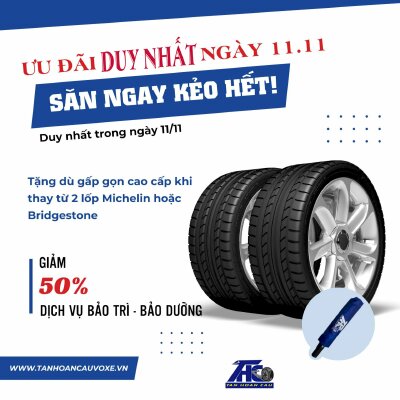 Ưu đãi hấp dẫn duy nhất ngày 11.11  - Săn ngay kẻo hết quà tặng!