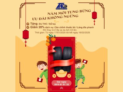 Năm mới tưng bừng - Tân Hoàn Cầu ưu đãi không ngừng