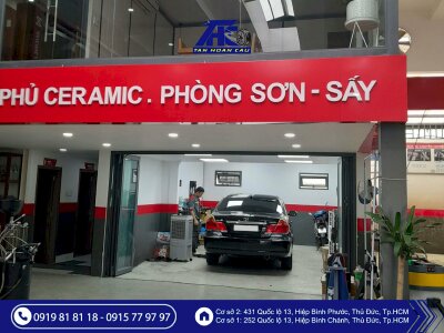 Cách loại bỏ lớp phủ ceramic ô tô nhanh dễ dàng