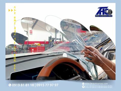 Dán phim cách nhiệt ô tô - Giải pháp chống nóng hiệu quả, nâng tầm trải nghiệm lái xe