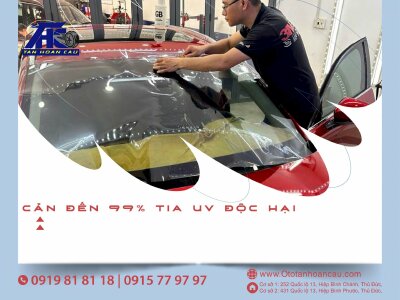 Dán phim cách nhiệt ô tô có ảnh hưởng đến tín hiệu GPS, điện thoại?