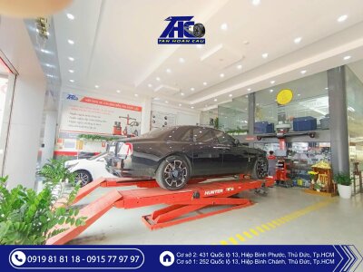 Dịch vụ chuyên nghiệp cân chỉnh thước lái Hunter 3D tại Ô Tô Tân Hoàn Cầu có gì khác biệt?