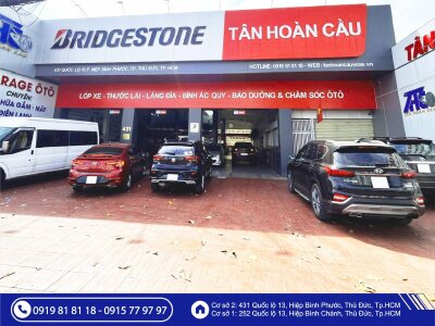 Tại sao hơn 500+ khách hàng tin chọn Ô Tô Tân Hoàn Cầu khi thay lốp? Uy tín, chất lượng, dịch vụ chăm xế toàn diện được khẳng định theo thời gian