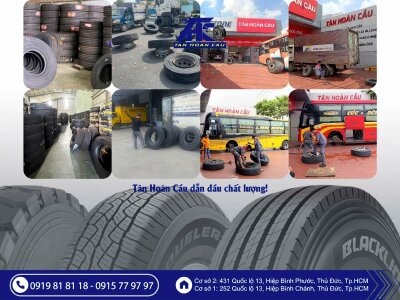 Ô Tô Tân Hoàn Cầu nhà nhập khẩu & phân phối đa dạng các dòng lốp tải cao cấp chính hãng Michelin, Bridgestone, Blacklion, Myard, Eudermon – Giải pháp lốp tối ưu cho xe khách & xe du lịch tại TP.HCM