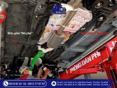 Có cần phủ gầm chống rỉ sét cho xe vào mùa mưa? Lợi ích và chi phí cụ thể tại Ô Tô Tân Hoàn Cầu TPHCM