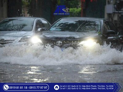 Mùa mưa – “kẻ thù thầm lặng” của khoang máy - Bảo dưỡng khoang máy xe ô tô – Làm sạch, chống ẩm và chống chuột phá hiệu quả tại Ô Tô Tân Hoàn Cầu