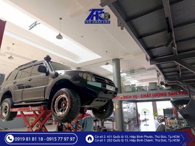 Mưa ngập & dàn gầm ô tô - Cảnh báo rỉ sét, lỏng khớp & chi phí sửa chữa khổng lồ! Đến Ô Tô Tân Hoàn Cầu trải nghiệm dịch vụ bảo dưỡng ô tô chuyên nghiệp TPHCM