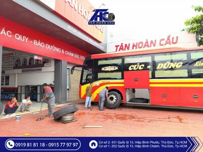 Tân Hoàn Cầu - Những lưu ý quan trọng cho nhà xe khách lớn khi thay lốp cho xe khách chạy tour – chạy liên tỉnh