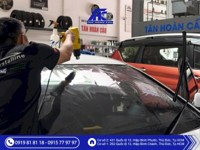 Phủ Ceramic – Phủ Nano Kính – Dán Phim 3M:  Chuẩn bị xế yêu sáng bóng cho hành trình cuối năm tại Ô Tô Tân Hoàn Cầu TPHCM!