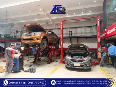 Xe hao nhiên liệu hơn sau du xuân? Đừng bỏ qua kiểm tra động cơ tổng thể tại trung tâm bảo dưỡng & chăm sóc xe toàn diện chuyên nghiệp Ô Tô Tân Hoàn Cầu TPHCM
