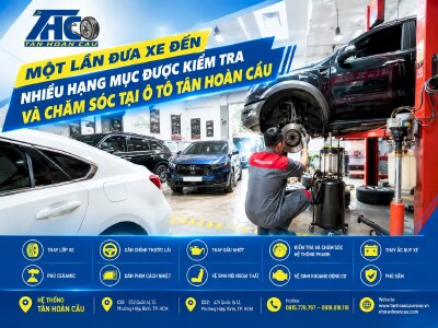 Một lần đưa xe đến – Nhiều hạng mục được kiểm tra và chăm sóc tại Ô Tô Tân Hoàn Cầu. Đặt lịch ngay tại Ô Tô Tân Hoàn Cầu để được kiểm tra tình trạng xe!