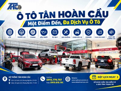 Ô Tô Tân Hoàn Cầu Bảo Dưỡng Ô Tô Uy Tín, Chuyên Nghiệp Tại TP.HCM – Quy Trình Kiểm Tra Và Chăm Sóc Xế Toàn Diện. Đặt lịch ngay để được kiểm tra miễn phí & báo tình trạng xe!