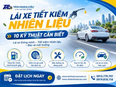 Lái Xe Thế Nào Để Tiết Kiệm Nhiên Liệu? 10 Kỹ Thuật Bạn Cần Biết Cùng Ô Tô Tân Hoàn Cầu