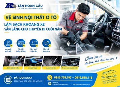Vệ Sinh Nội Thất - Chăm Sóc Khoang Xe Ô Tô Cuối Năm Có Thật Sự Cần Thiết?