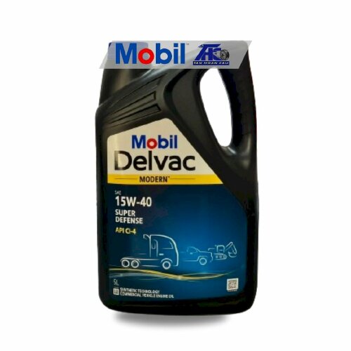 Dầu nhớt Mobil Delvac Modern 15W40 Super Defense (4*5L) - THC410