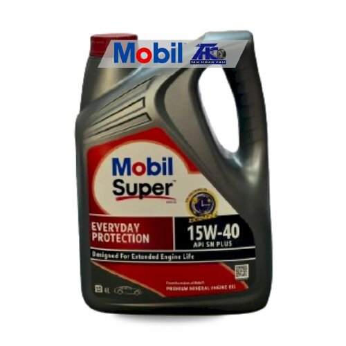 Dầu nhớt Mobil Super 1000*2 Everday Protection 15W40 (4*4L) - THC413