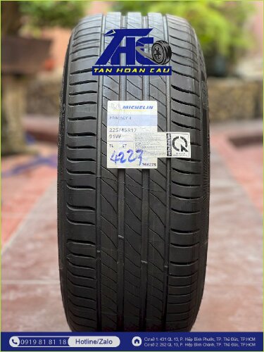 Lốp Michelin Primacy 4 225/45R17 94W - THC220